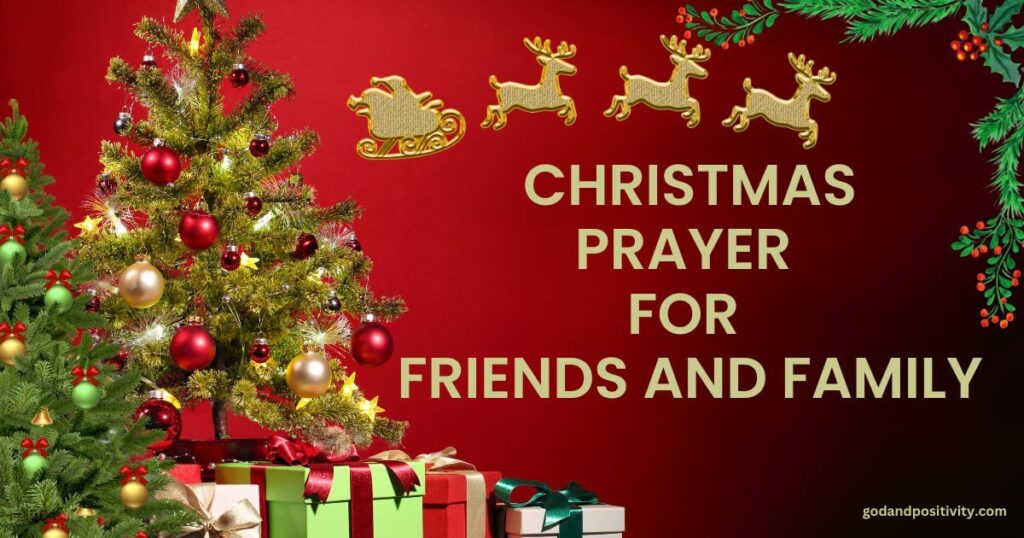 Christmas dinner prayer