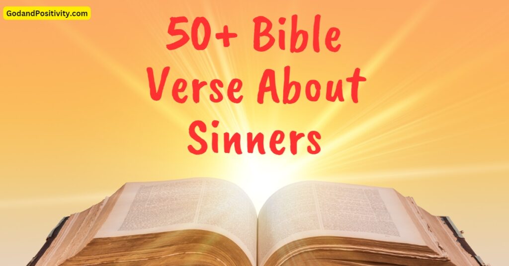 Bible Verse About Sinners