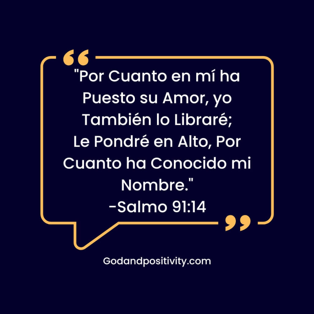 Salmo 91:14