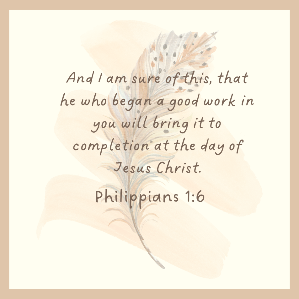 Philippians 1:6