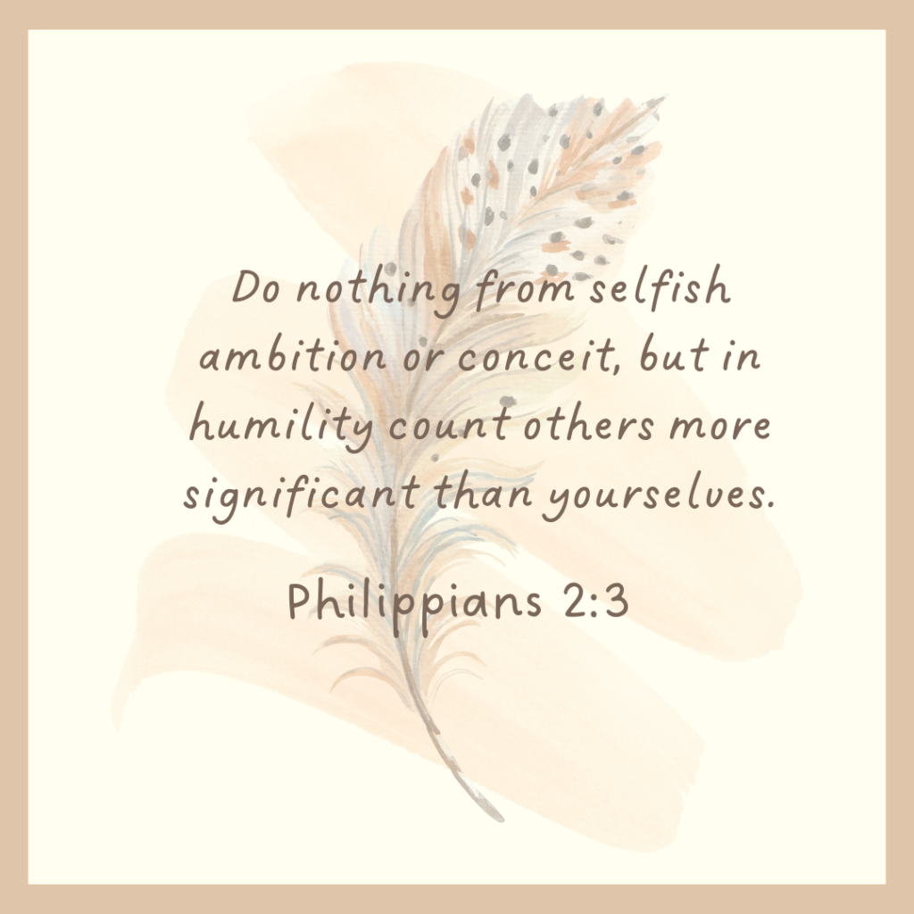 Philippians 2:3