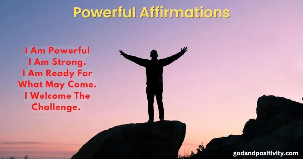 Powerful Morning Affirmations